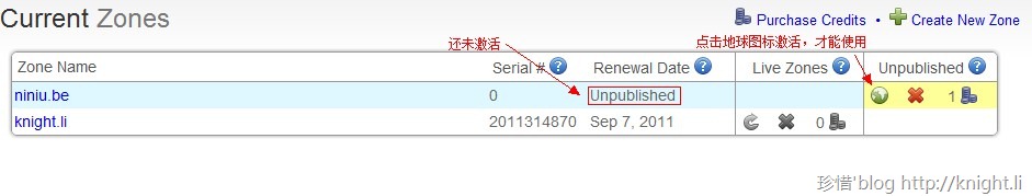zoneedit免费DNS使用图文教程